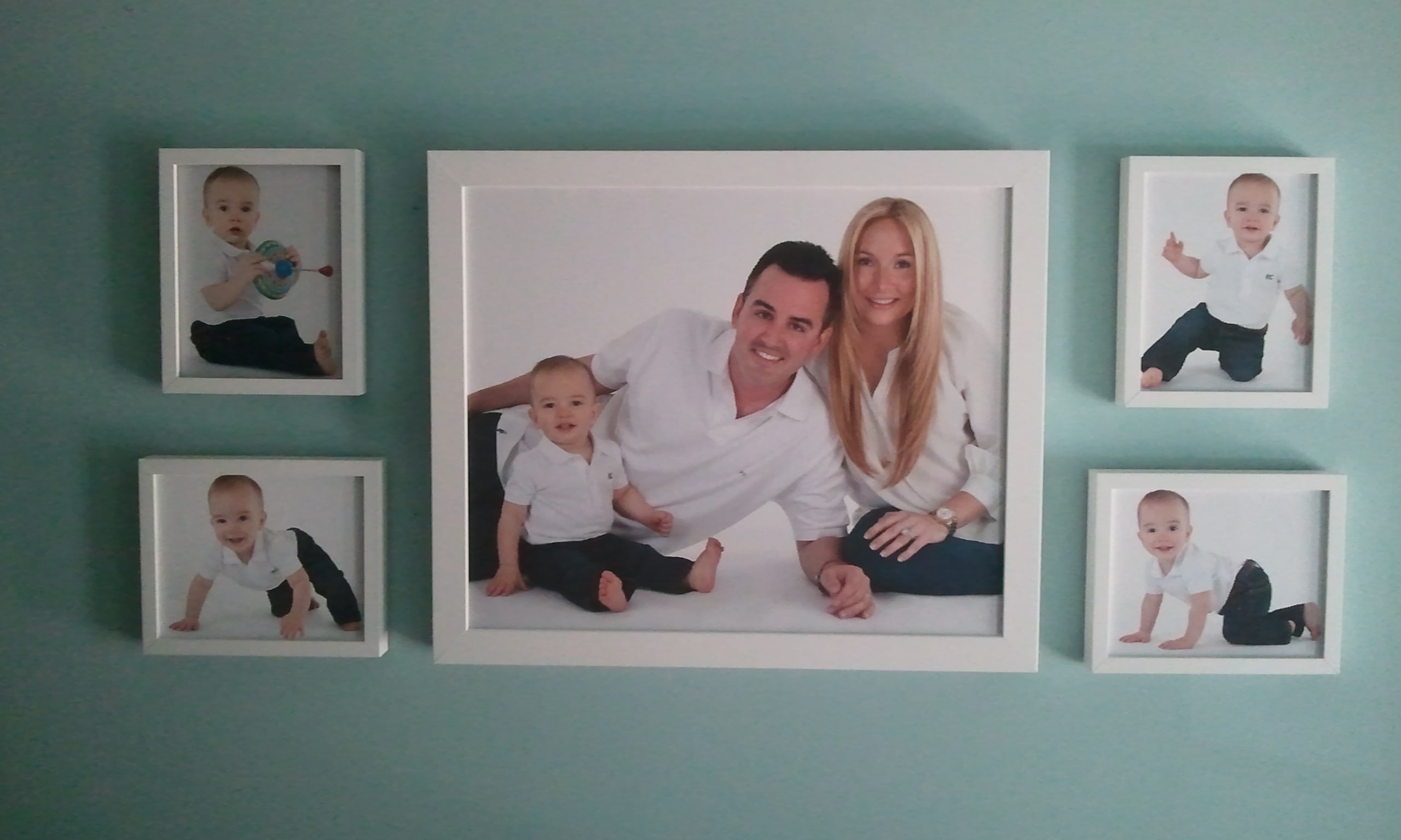 Family Portrait Wall Grouping The Frame Studio